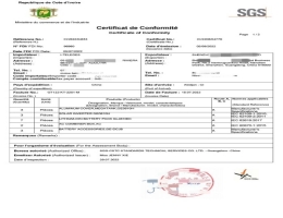 科特迪瓦PVOC認(rèn)證|科特迪瓦PVOC清關(guān)認(rèn)證公司